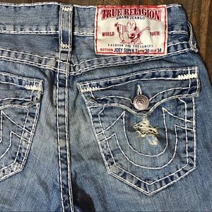 True Religion Men Joey Super T Flared Cut 32W